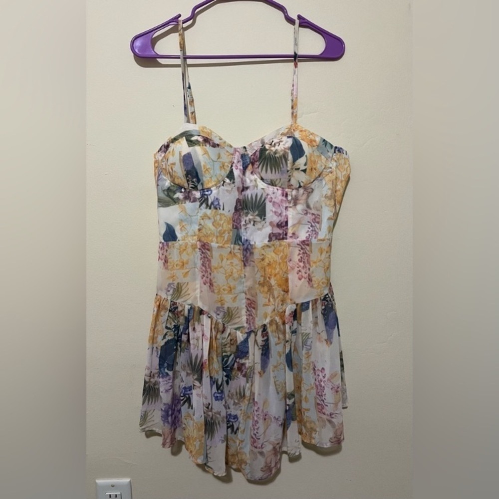 Cider | size: XL | floral printed dress